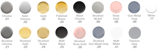 Art Australia 17 Available Finishes